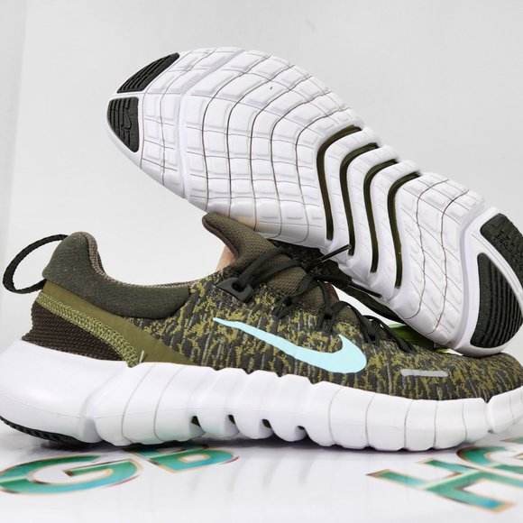 Nike Other - Nike Free Run 5.0 Next Nature Men's Sneaker Shoe Limited Khaki CZ1884-300